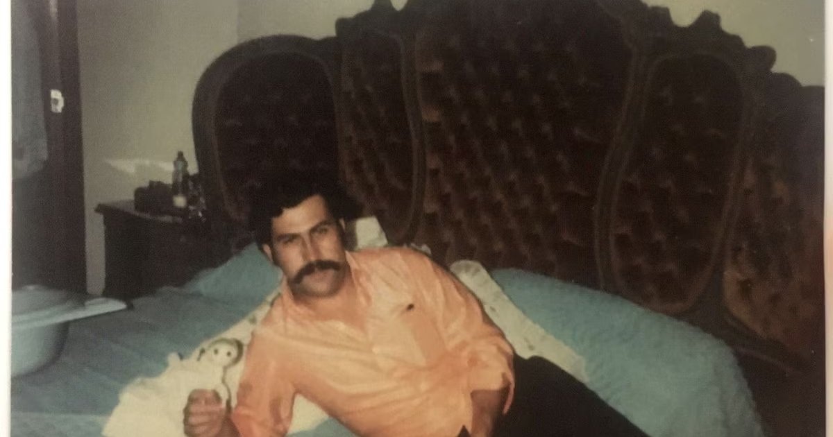 foto real pablo escobar historia familia